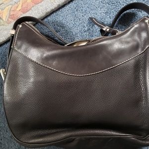 Michael Kors Black Leather Shoulder Bag